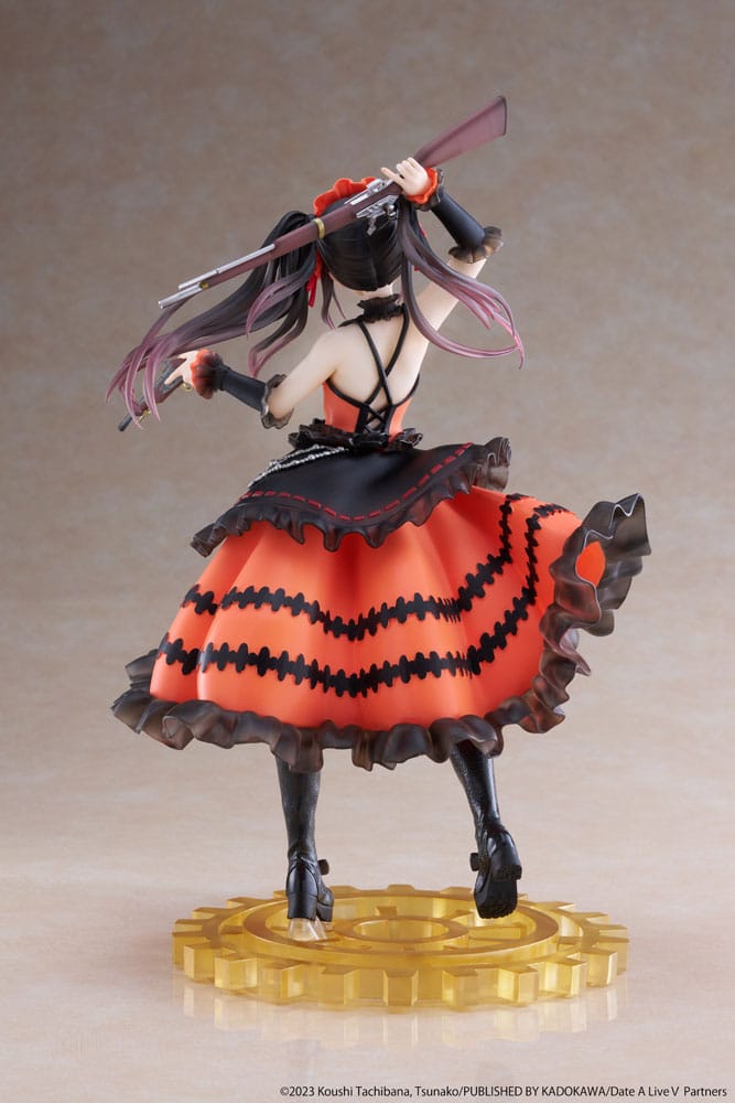 Date A Live IV AMP+ PVC Statue Kurumi Tokisaki (Zafkiel) Reissue 20 cm Prizefiguren Yokina