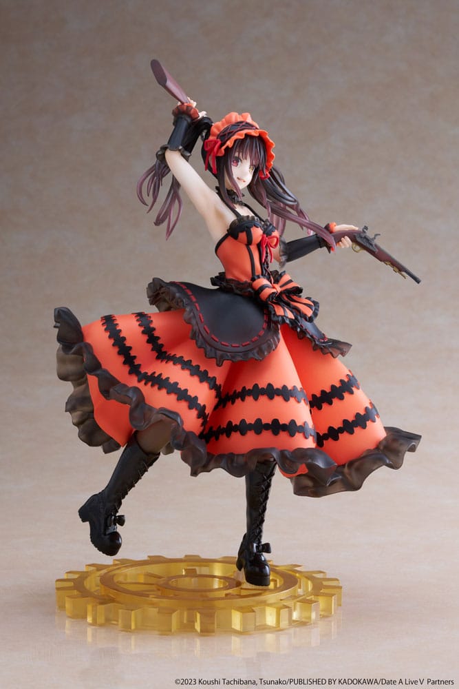Date A Live IV AMP+ PVC Statue Kurumi Tokisaki (Zafkiel) Reissue 20 cm Prizefiguren Yokina