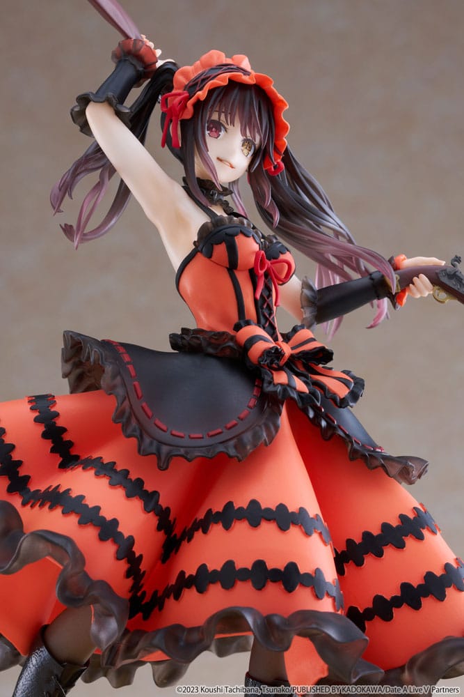 Date A Live IV AMP+ PVC Statue Kurumi Tokisaki (Zafkiel) Reissue 20 cm Prizefiguren Yokina