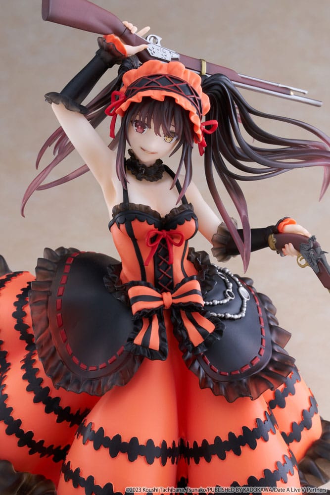 Date A Live IV AMP+ PVC Statue Kurumi Tokisaki (Zafkiel) Reissue 20 cm Prizefiguren Yokina