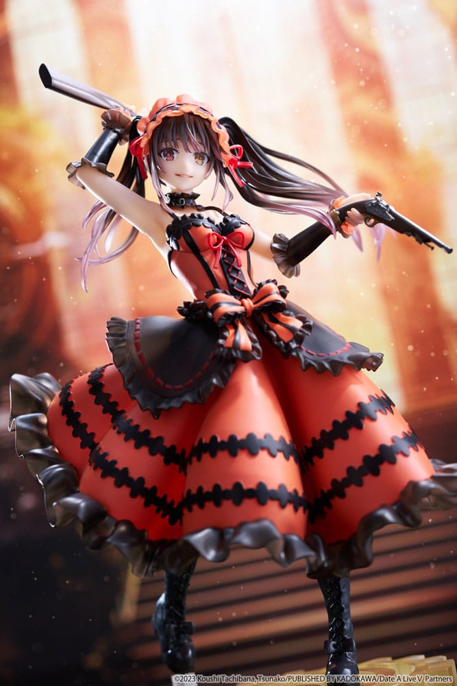 Date A Live IV AMP+ PVC Statue Kurumi Tokisaki (Zafkiel) Reissue 20 cm Prizefiguren Yokina
