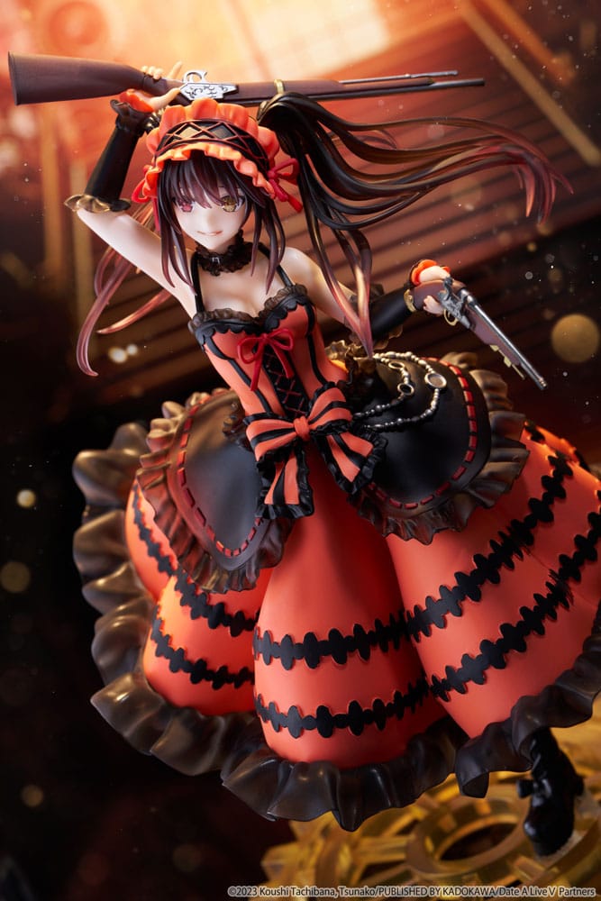 Date A Live IV AMP+ PVC Statue Kurumi Tokisaki (Zafkiel) Reissue 20 cm Prizefiguren Yokina