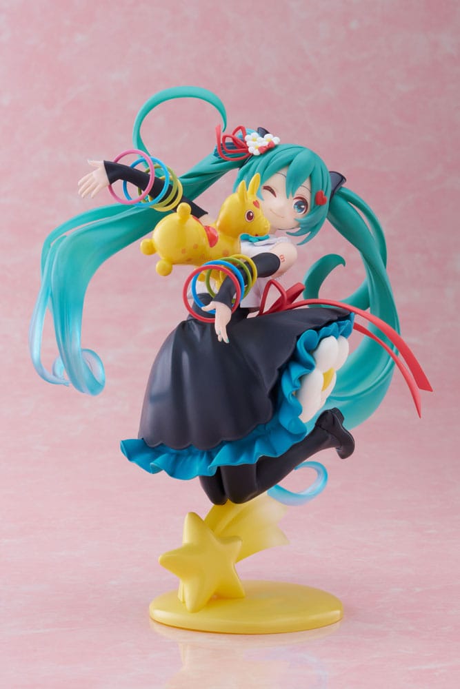 Hatsune Miku x Rody AMP+ PVC Statue Thank You Ver. Reissue 20 cm Prizefiguren Yokina