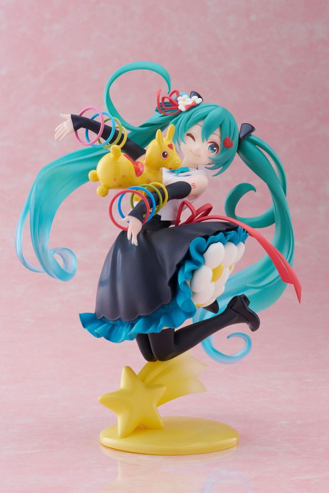 Hatsune Miku x Rody AMP+ PVC Statue Thank You Ver. Reissue 20 cm Prizefiguren Yokina