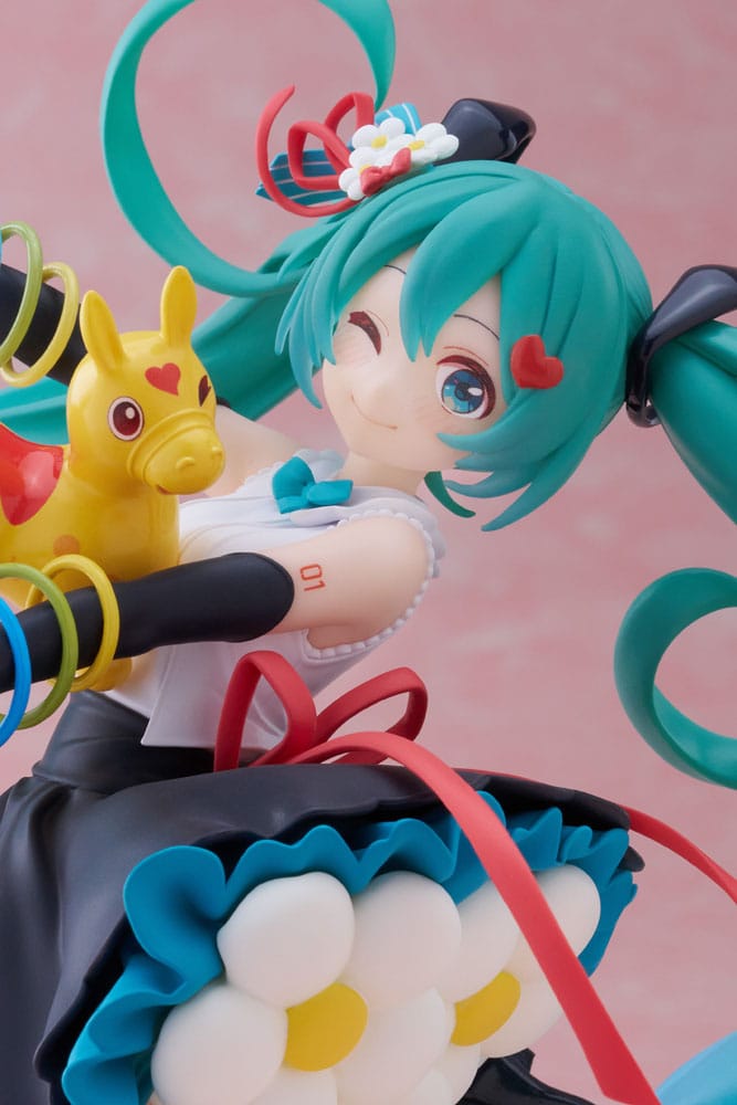 Hatsune Miku x Rody AMP+ PVC Statue Thank You Ver. Reissue 20 cm Prizefiguren Yokina