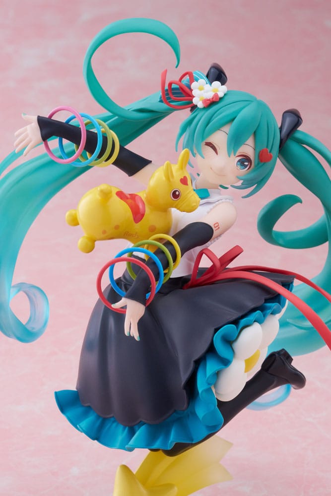 Hatsune Miku x Rody AMP+ PVC Statue Thank You Ver. Reissue 20 cm Prizefiguren Yokina