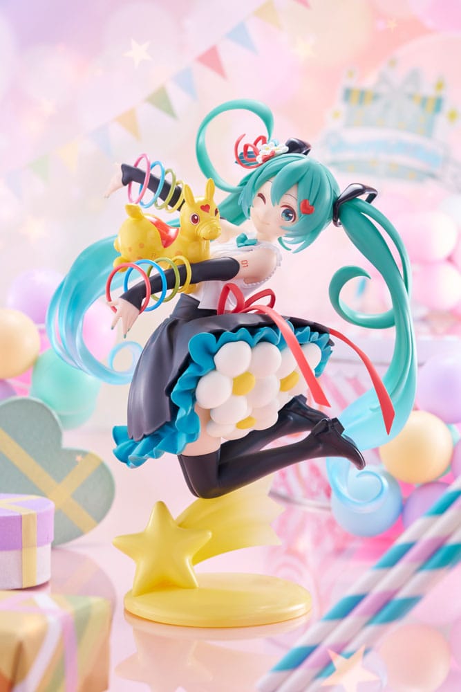 Hatsune Miku x Rody AMP+ PVC Statue Thank You Ver. Reissue 20 cm Prizefiguren Yokina