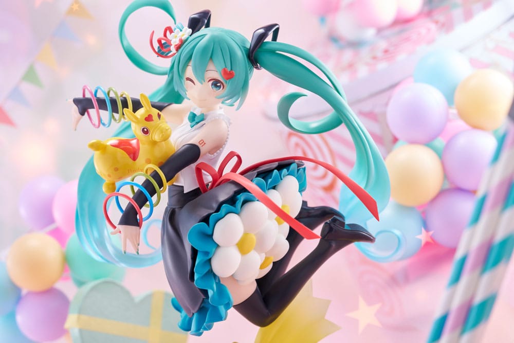 Hatsune Miku x Rody AMP+ PVC Statue Thank You Ver. Reissue 20 cm Prizefiguren Yokina