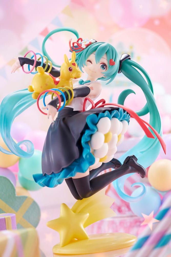 Hatsune Miku x Rody AMP+ PVC Statue Thank You Ver. Reissue 20 cm Prizefiguren Yokina