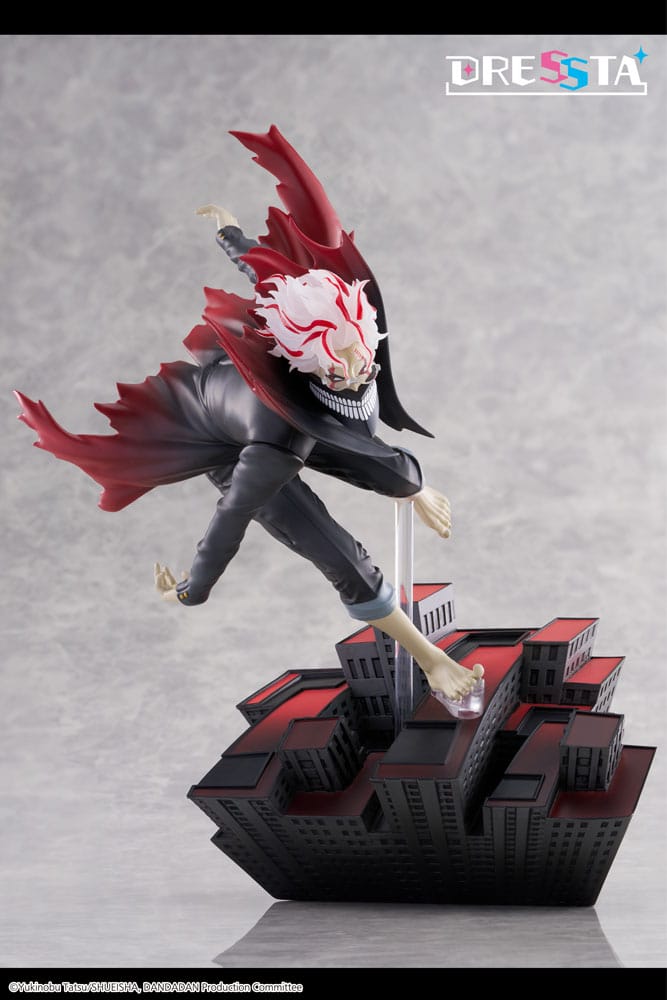 Dandadan Dressta PVC Statue Okarun Transformed 24 cm Prizefiguren Yokina