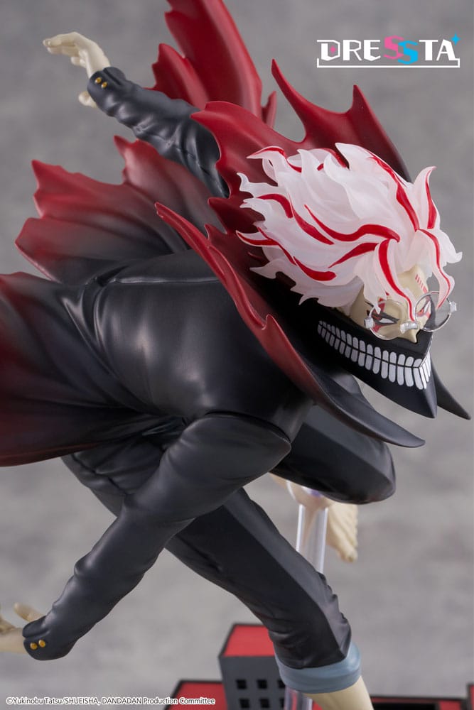 Dandadan Dressta PVC Statue Okarun Transformed 24 cm Prizefiguren Yokina