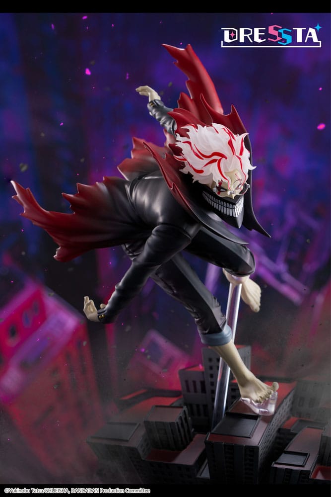Dandadan Dressta PVC Statue Okarun Transformed 24 cm Prizefiguren Yokina