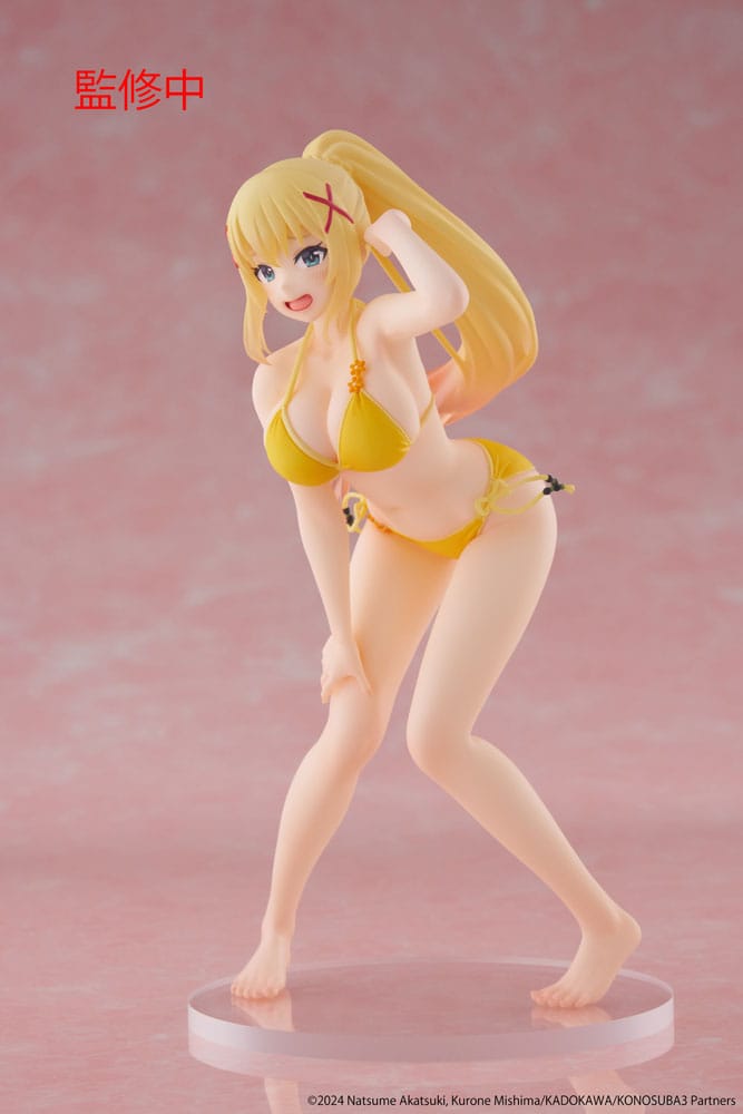 KonoSuba: God's Blessing on This Wonderful World! 3 Coreful PVC Statue Darkness Swimwear Ver. 18 cm Prizefiguren Yokina