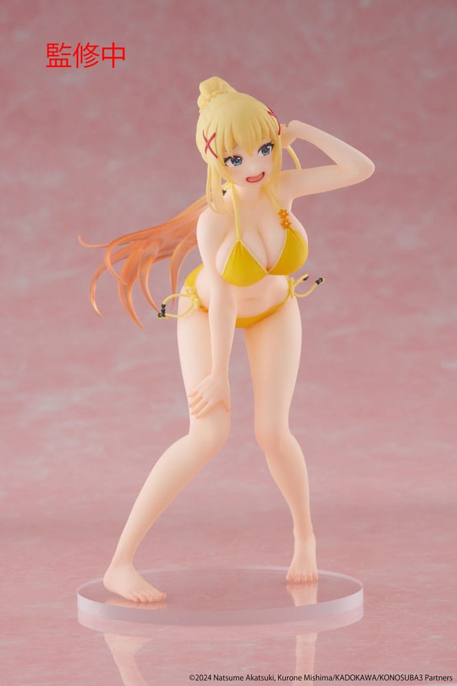 KonoSuba: God's Blessing on This Wonderful World! 3 Coreful PVC Statue Darkness Swimwear Ver. 18 cm Prizefiguren Yokina