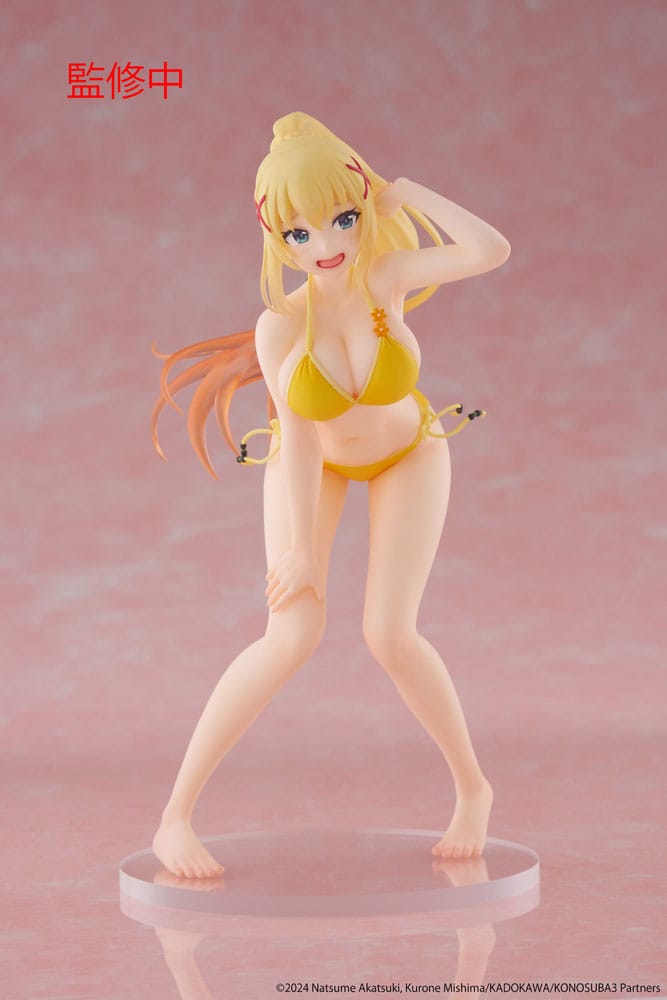 KonoSuba: God's Blessing on This Wonderful World! 3 Coreful PVC Statue Darkness Swimwear Ver. 18 cm Prizefiguren Yokina