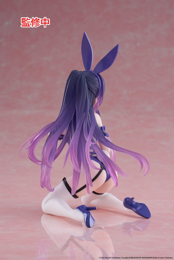 Date A Live V PVC Statue Desktop Cute Figure Tohka Yatogami Bunny Ver. 13 cm Prizefiguren Yokina