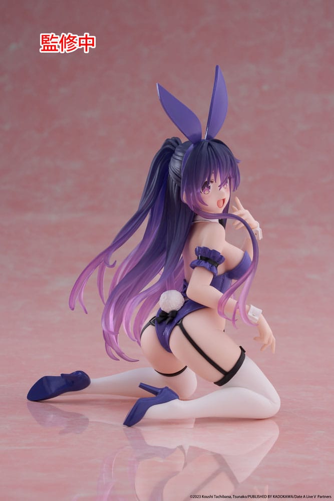 Date A Live V PVC Statue Desktop Cute Figure Tohka Yatogami Bunny Ver. 13 cm Prizefiguren Yokina