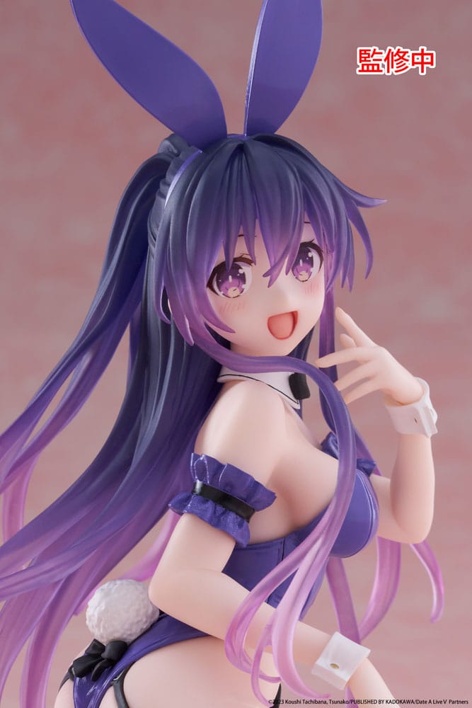 Date A Live V PVC Statue Desktop Cute Figure Tohka Yatogami Bunny Ver. 13 cm Prizefiguren Yokina