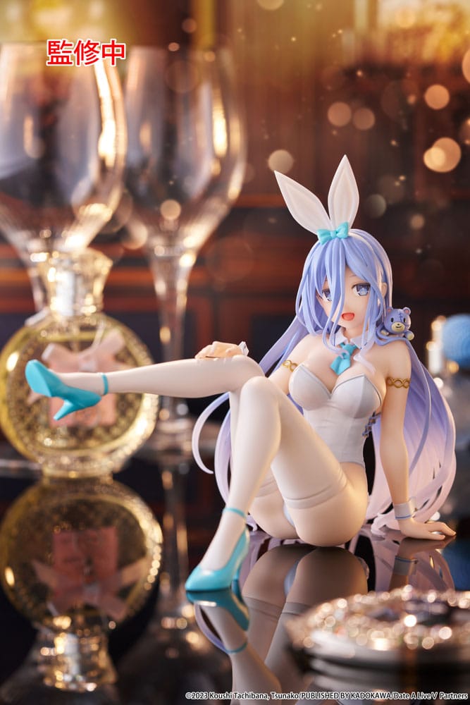 Date A Live V PVC Statue Desktop Cute Figure Mio Takamiya Bunny Ver. 13 cm Prizefiguren Yokina