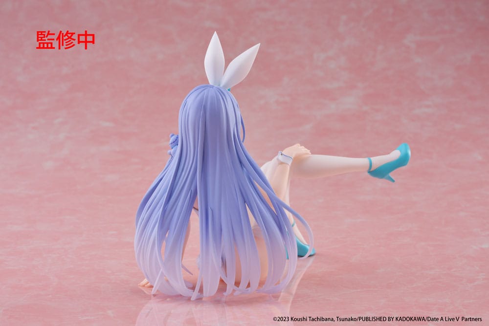 Date A Live V PVC Statue Desktop Cute Figure Mio Takamiya Bunny Ver. 13 cm Prizefiguren Yokina