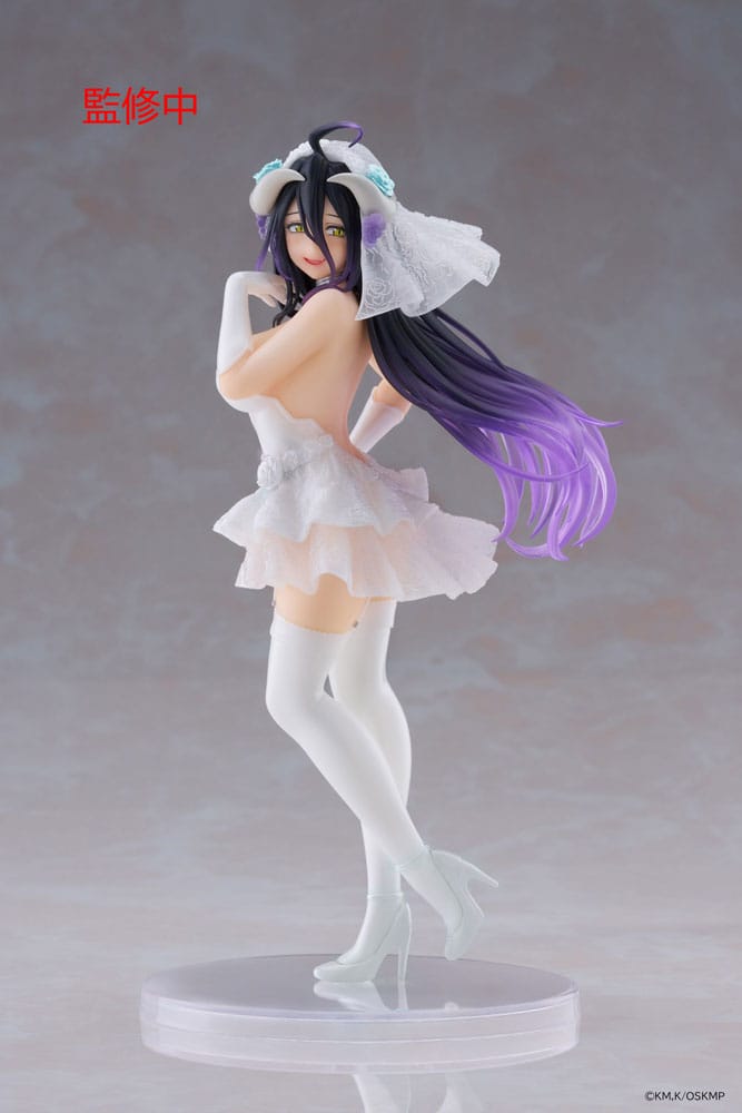 Overlord Coreful PVC Statue Albedo Wedding Ver. 18 cm Prizefiguren Yokina