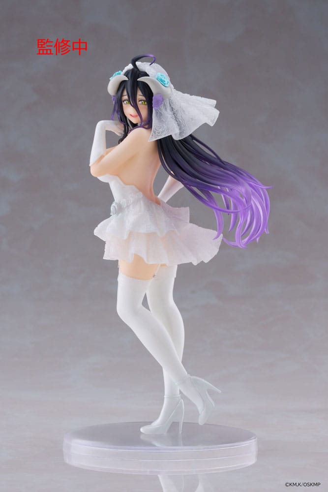 Overlord Coreful PVC Statue Albedo Wedding Ver. 18 cm Prizefiguren Yokina