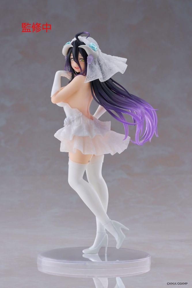 Overlord Coreful PVC Statue Albedo Wedding Ver. 18 cm Prizefiguren Yokina