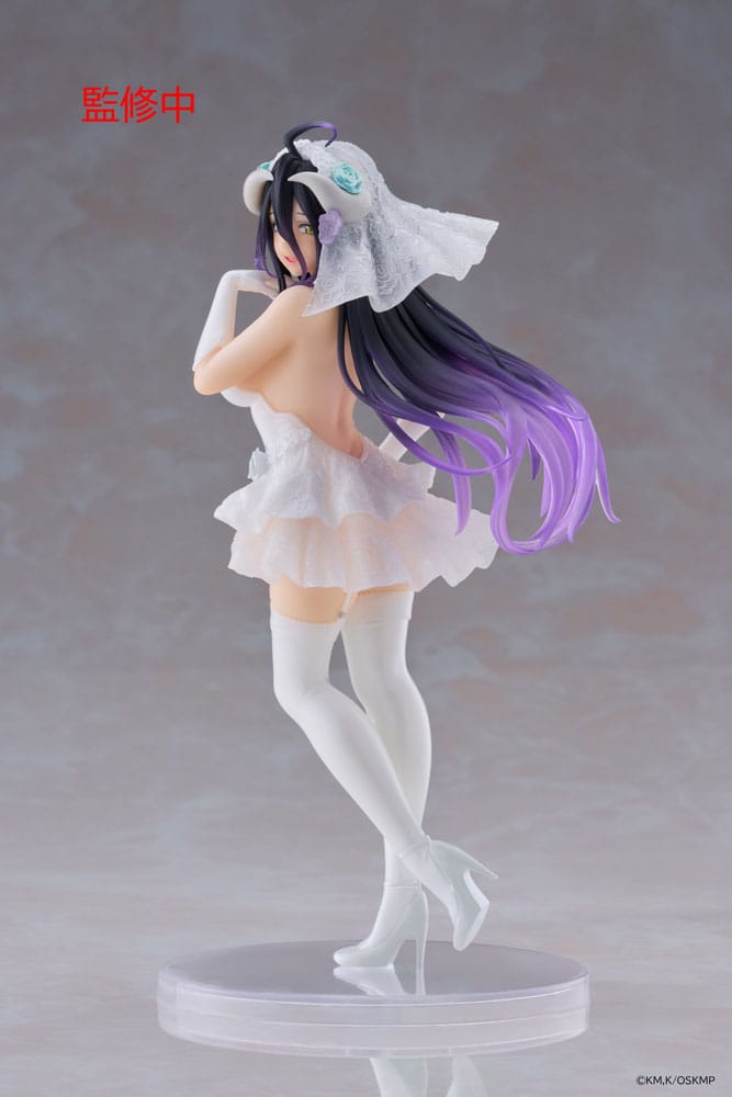 Overlord Coreful PVC Statue Albedo Wedding Ver. 18 cm Prizefiguren Yokina