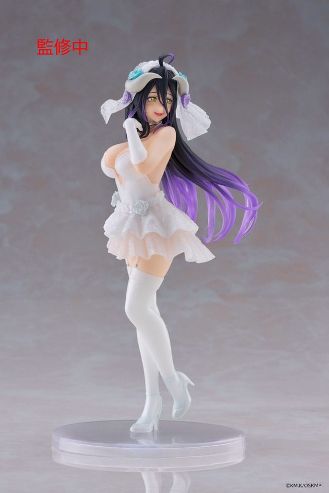 Overlord Coreful PVC Statue Albedo Wedding Ver. 18 cm Prizefiguren Yokina