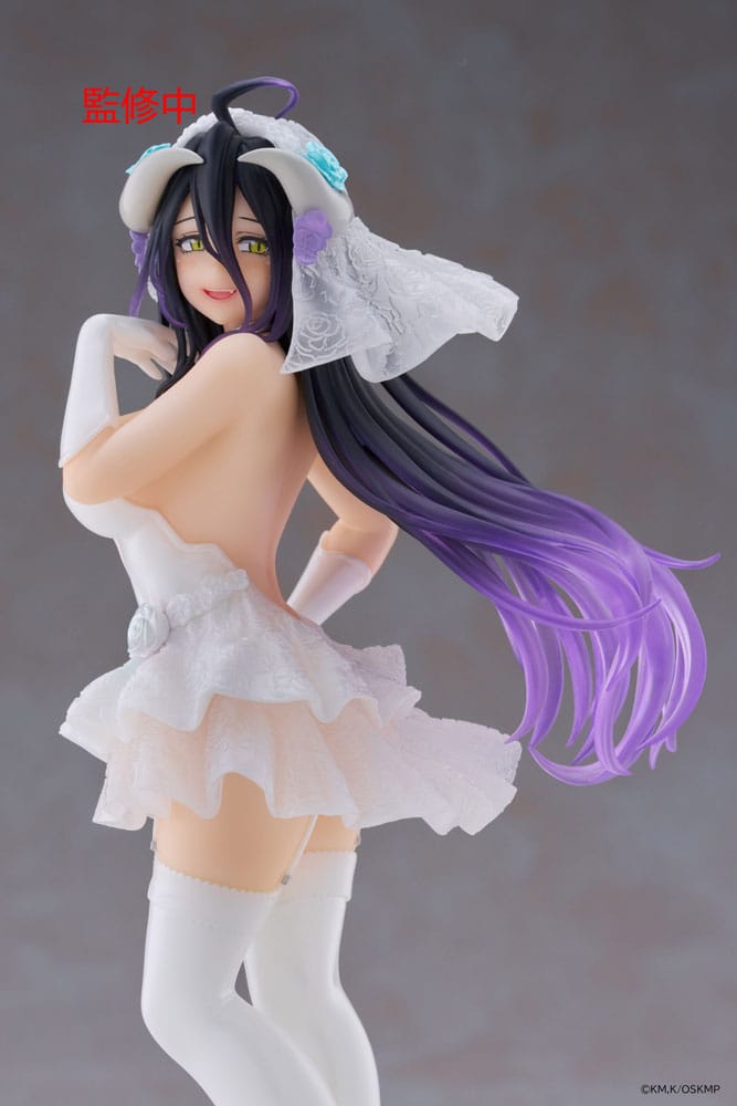 Overlord Coreful PVC Statue Albedo Wedding Ver. 18 cm Prizefiguren Yokina