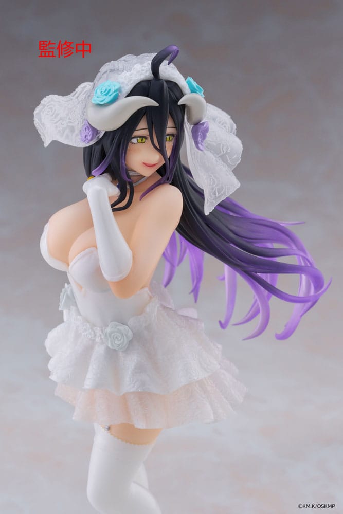 Overlord Coreful PVC Statue Albedo Wedding Ver. 18 cm Prizefiguren Yokina