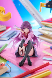 Monogatari PVC Statue Desktop Cute Figure Hitagi Senjougahara 13 cm Prizefiguren Yokina
