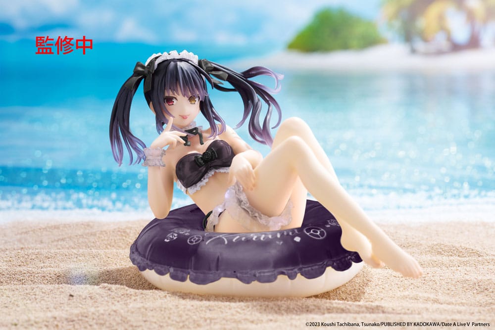 Date A Live IV PVC Statue Aqua Float Girls Figure Kurumi Tokisaki Renewal Edition 10 cm Prizefiguren Yokina