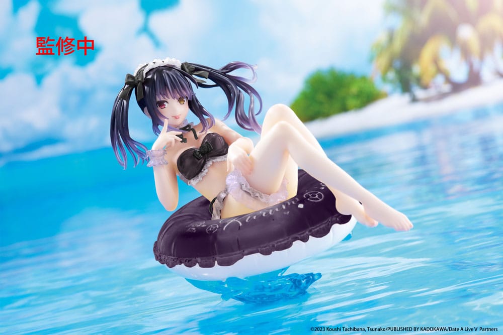 Date A Live IV PVC Statue Aqua Float Girls Figure Kurumi Tokisaki Renewal Edition 10 cm Prizefiguren Yokina