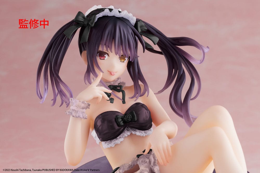 Date A Live IV PVC Statue Aqua Float Girls Figure Kurumi Tokisaki Renewal Edition 10 cm Prizefiguren Yokina