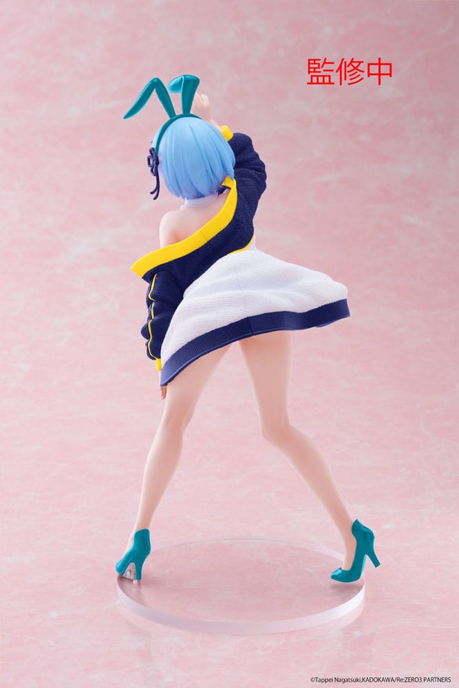 Re:Zero Starting Life in Another World Coreful PVC Statue Rem (Jacket Bunny Ver.) Renewal 18 cm Prizefiguren Yokina