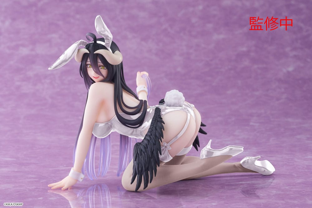 Overlord Desktop Cute PVC Statue Albedo (Bunny Ver.) Renewal 13 cm Prizefiguren Yokina