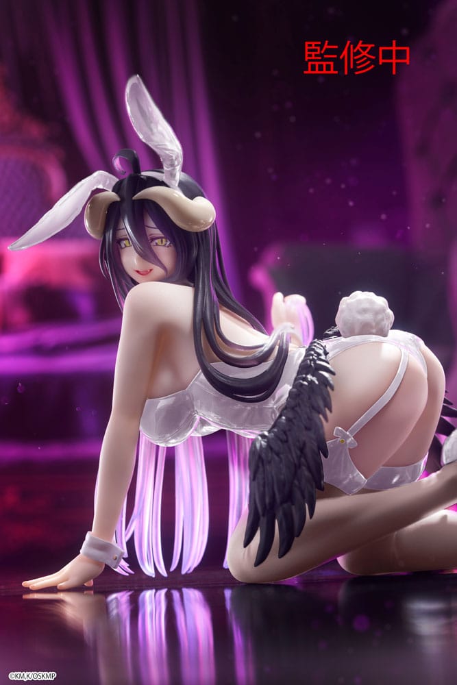 Overlord Desktop Cute PVC Statue Albedo (Bunny Ver.) Renewal 13 cm Prizefiguren Yokina