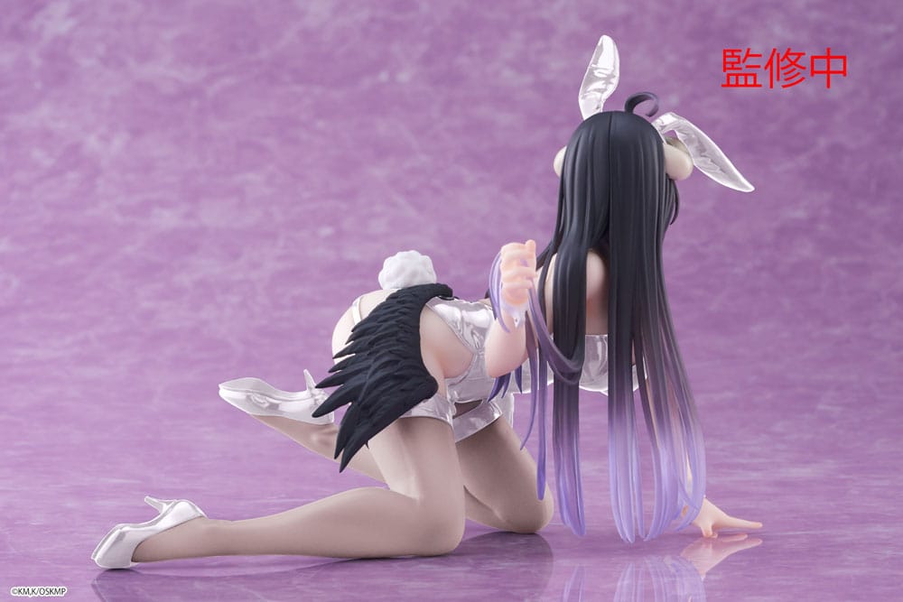 Overlord Desktop Cute PVC Statue Albedo (Bunny Ver.) Renewal 13 cm Prizefiguren Yokina