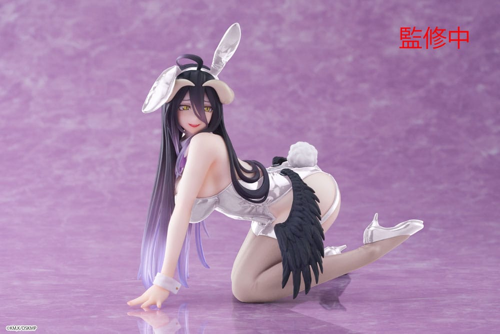 Overlord Desktop Cute PVC Statue Albedo (Bunny Ver.) Renewal 13 cm Prizefiguren Yokina
