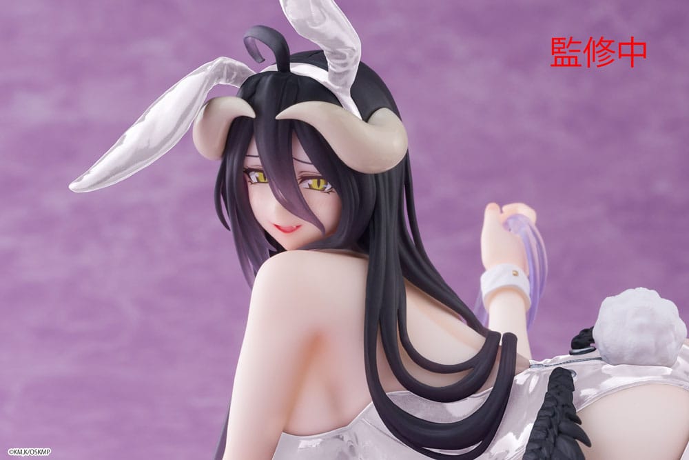 Overlord Desktop Cute PVC Statue Albedo (Bunny Ver.) Renewal 13 cm Prizefiguren Yokina