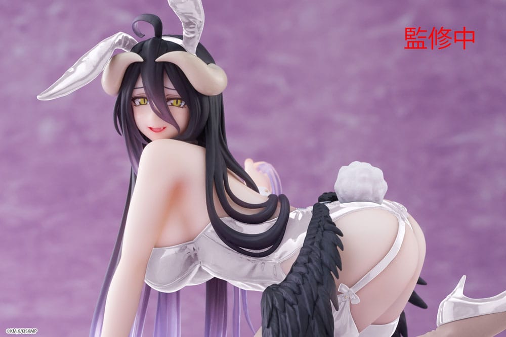Overlord Desktop Cute PVC Statue Albedo (Bunny Ver.) Renewal 13 cm Prizefiguren Yokina
