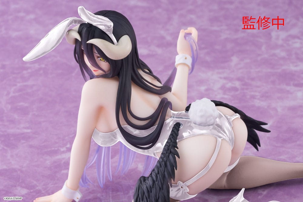 Overlord Desktop Cute PVC Statue Albedo (Bunny Ver.) Renewal 13 cm Prizefiguren Yokina
