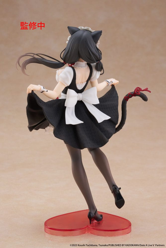 Date A Live V Coreful PVC Statue Kurumi Tokisaki Cat Ear Maid Ver. 18 cm Prizefiguren Yokina
