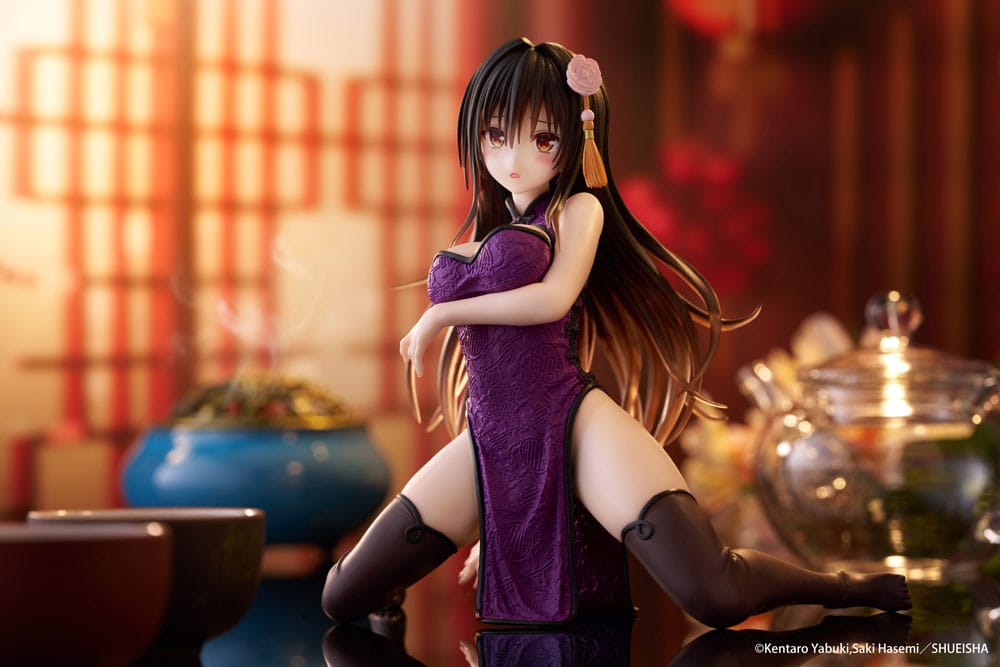 To Love Ru Darkness Desktop Cute PVC Statue Yui Kotegawa (Chinese Dress Ver.) 13 cm Prizefiguren Yokina