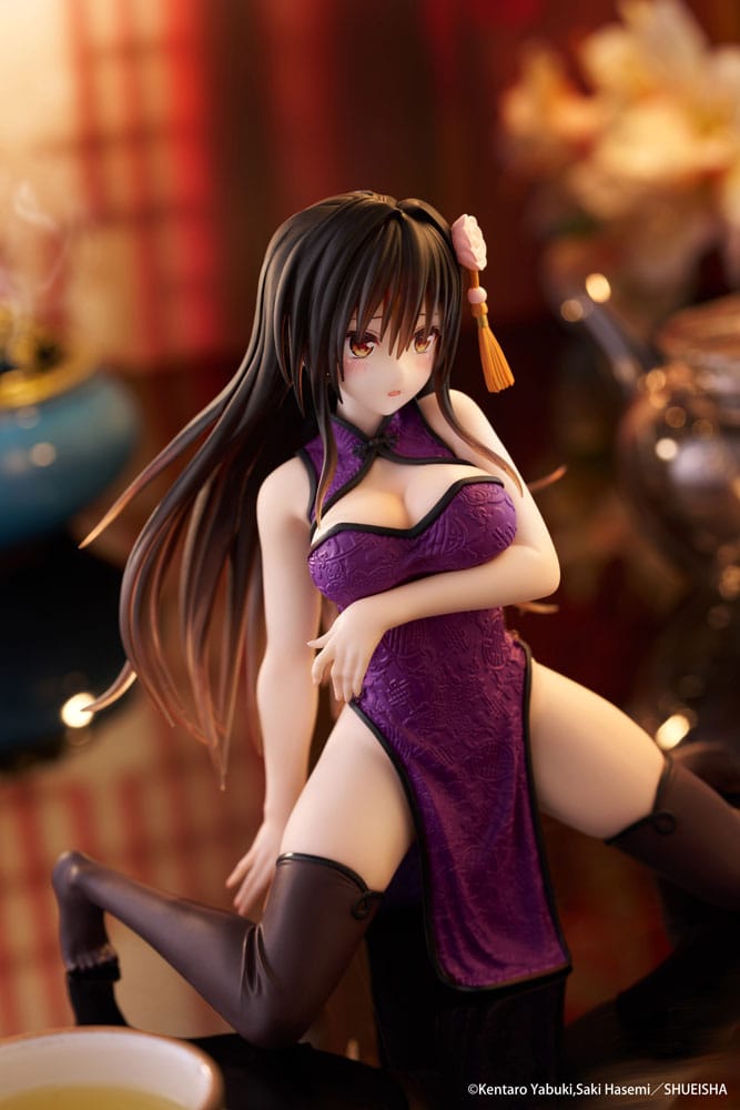 To Love Ru Darkness Desktop Cute PVC Statue Yui Kotegawa (Chinese Dress Ver.) 13 cm Prizefiguren Yokina