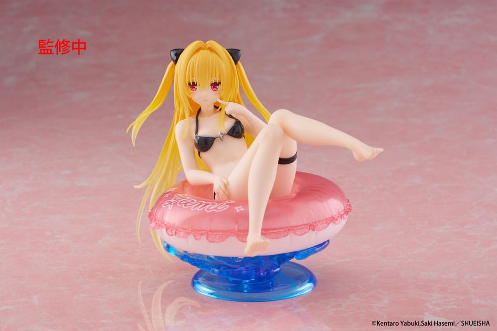 To Love-Ru Darkness Aqua Float Girls PVC Statue Golden Darkness 10 cm Prizefiguren Yokina