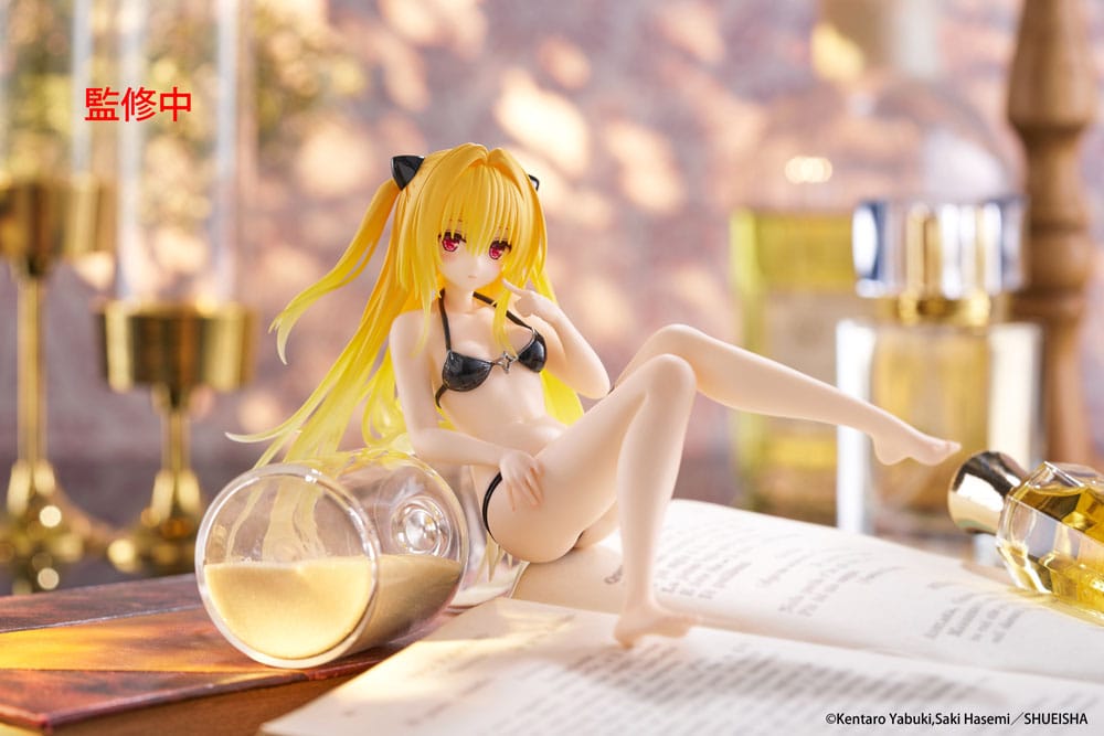 To Love-Ru Darkness Aqua Float Girls PVC Statue Golden Darkness 10 cm Prizefiguren Yokina