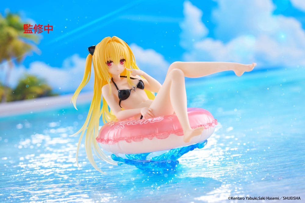 To Love-Ru Darkness Aqua Float Girls PVC Statue Golden Darkness 10 cm Prizefiguren Yokina
