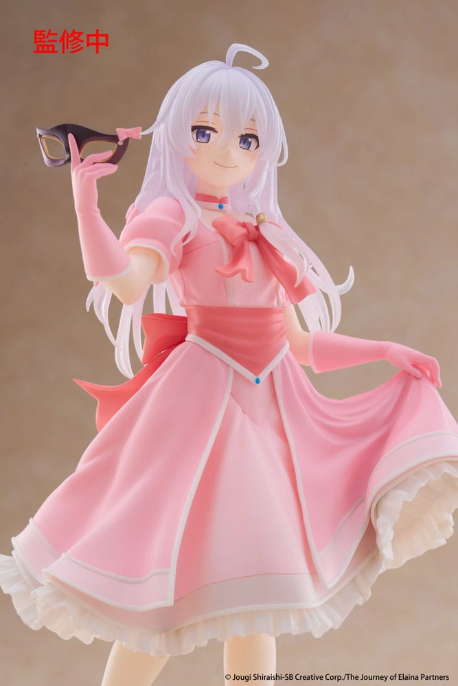 Wandering Witch: The Journey of Elaina Coreful PVC Statue Elaina Mask & Party Dress Ver. 18 cm Prizefiguren Yokina